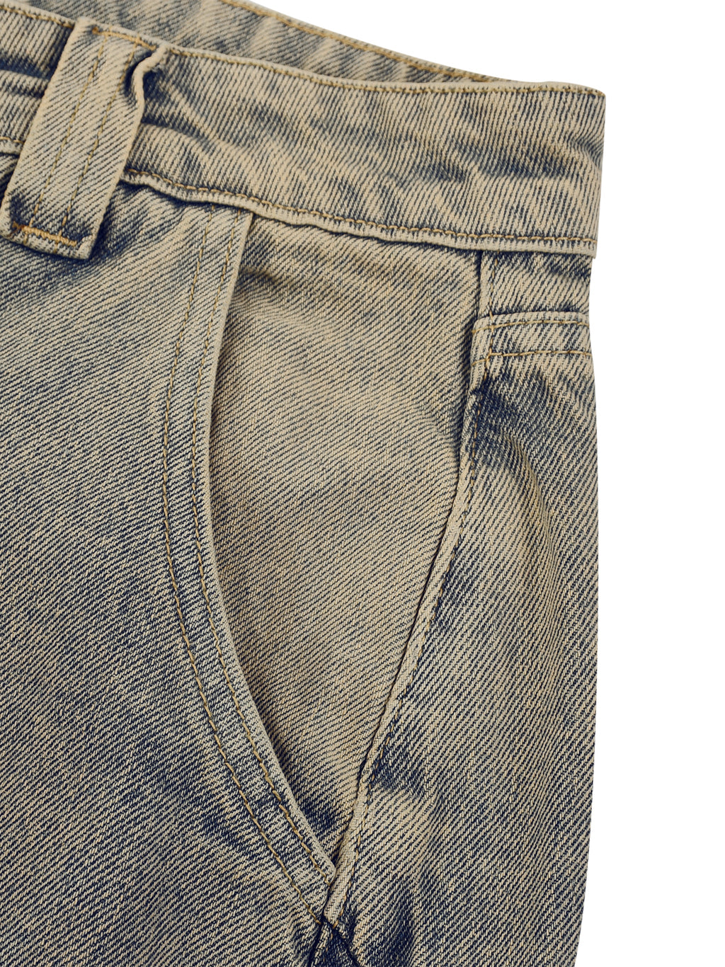 Men’s Vintage Wash Denim Jeans