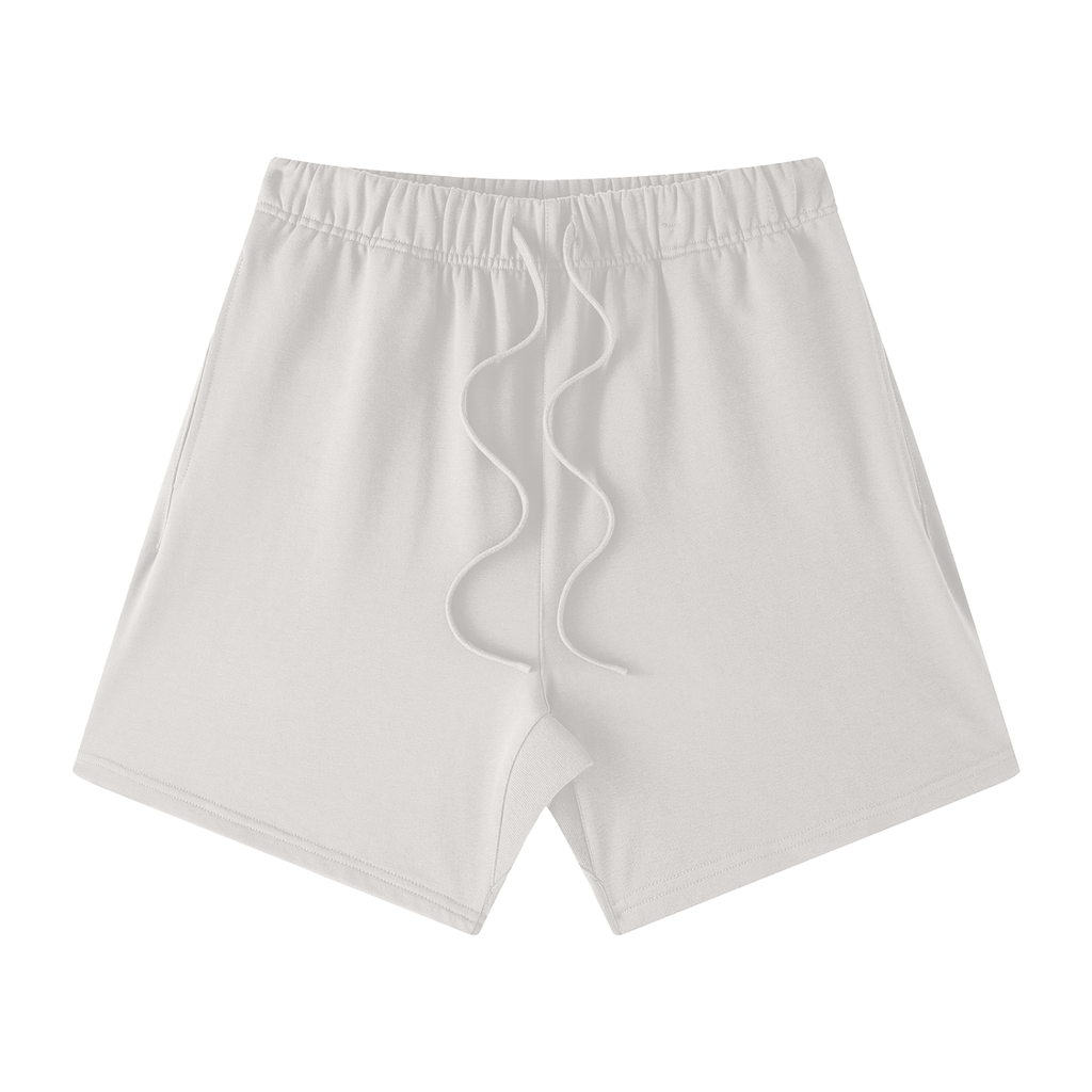 Men’s Earth-Tone Loose-Fit Cotton Shorts