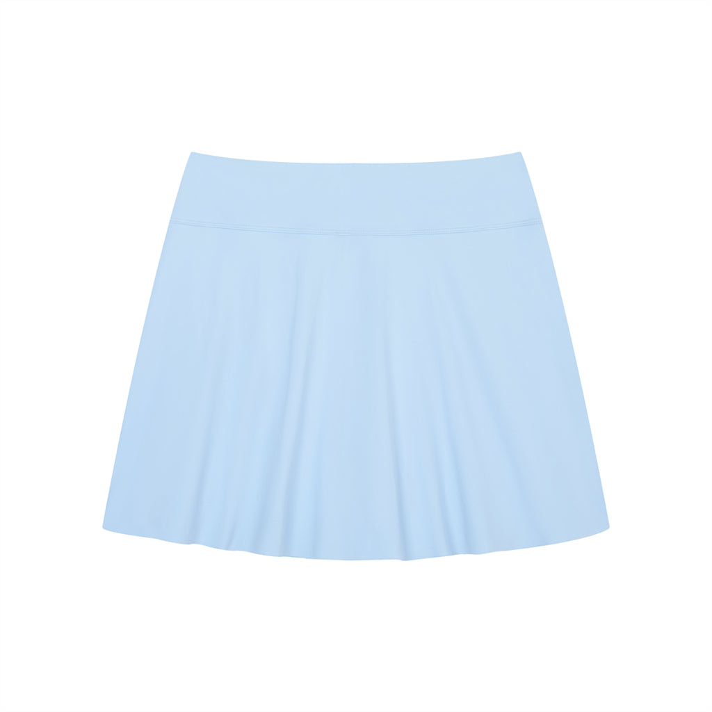 Off Script Women’s Contrast-Stripe Side-Slit A-Line Skirt