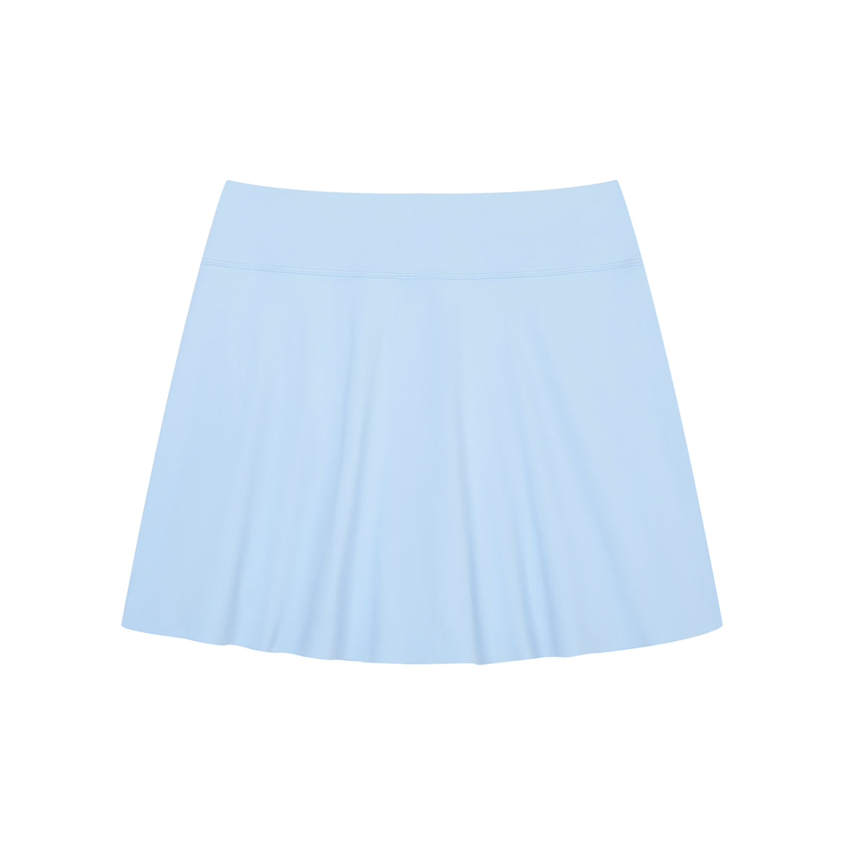 Off Script Women’s Contrast-Stripe Side-Slit A-Line Skirt
