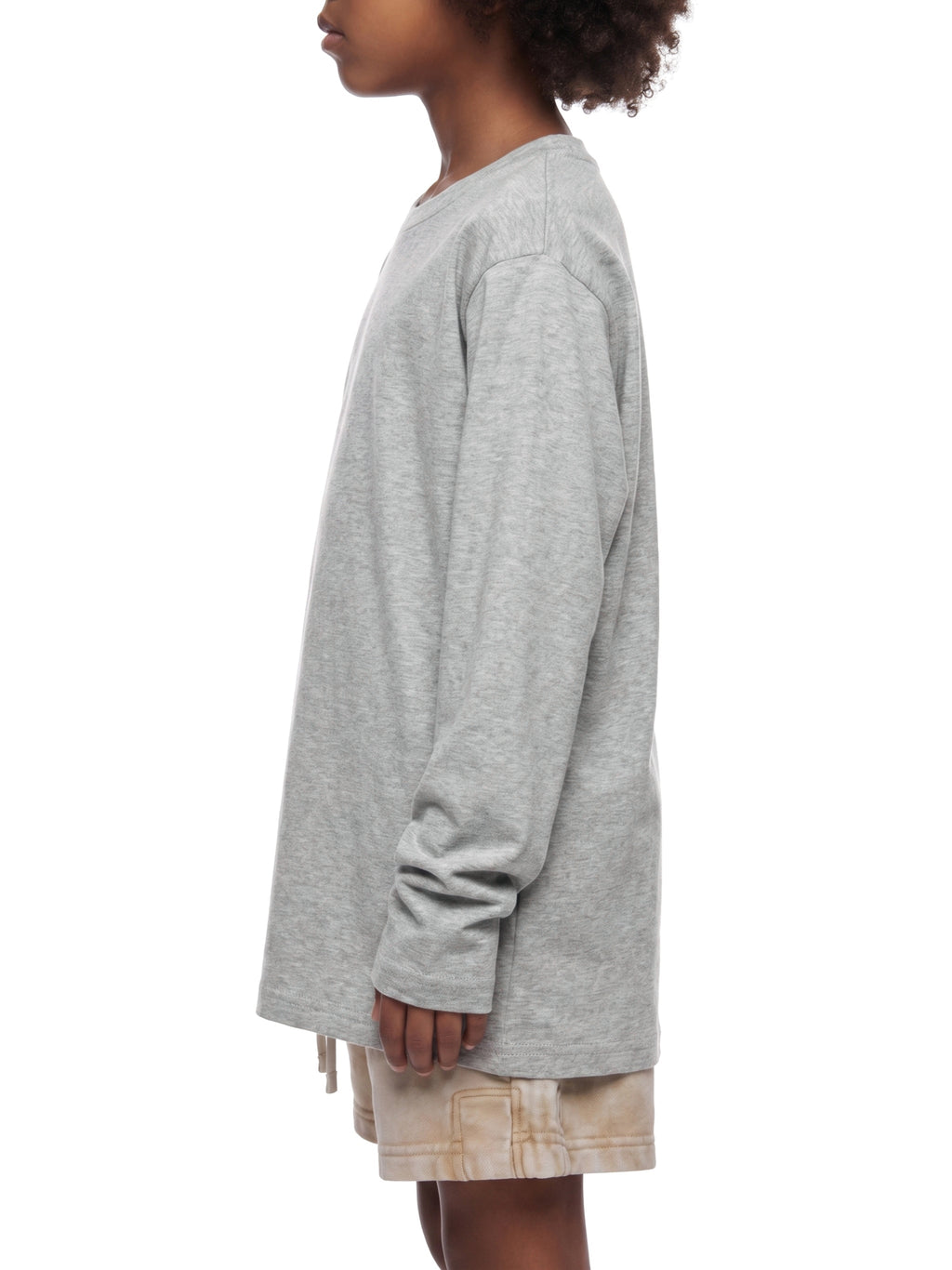 Kids' Drop-Shoulder Long-Sleeve T-Shirt