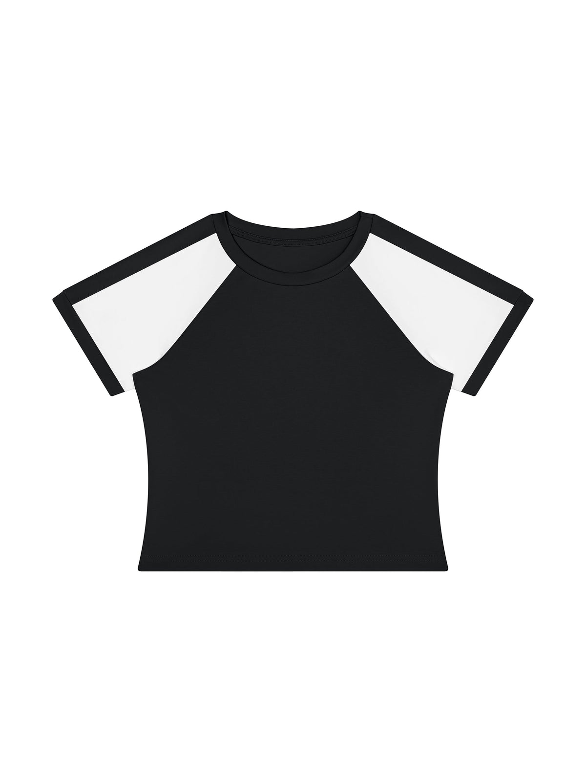 Women’s Slim Raglan Color Block T-Shirt