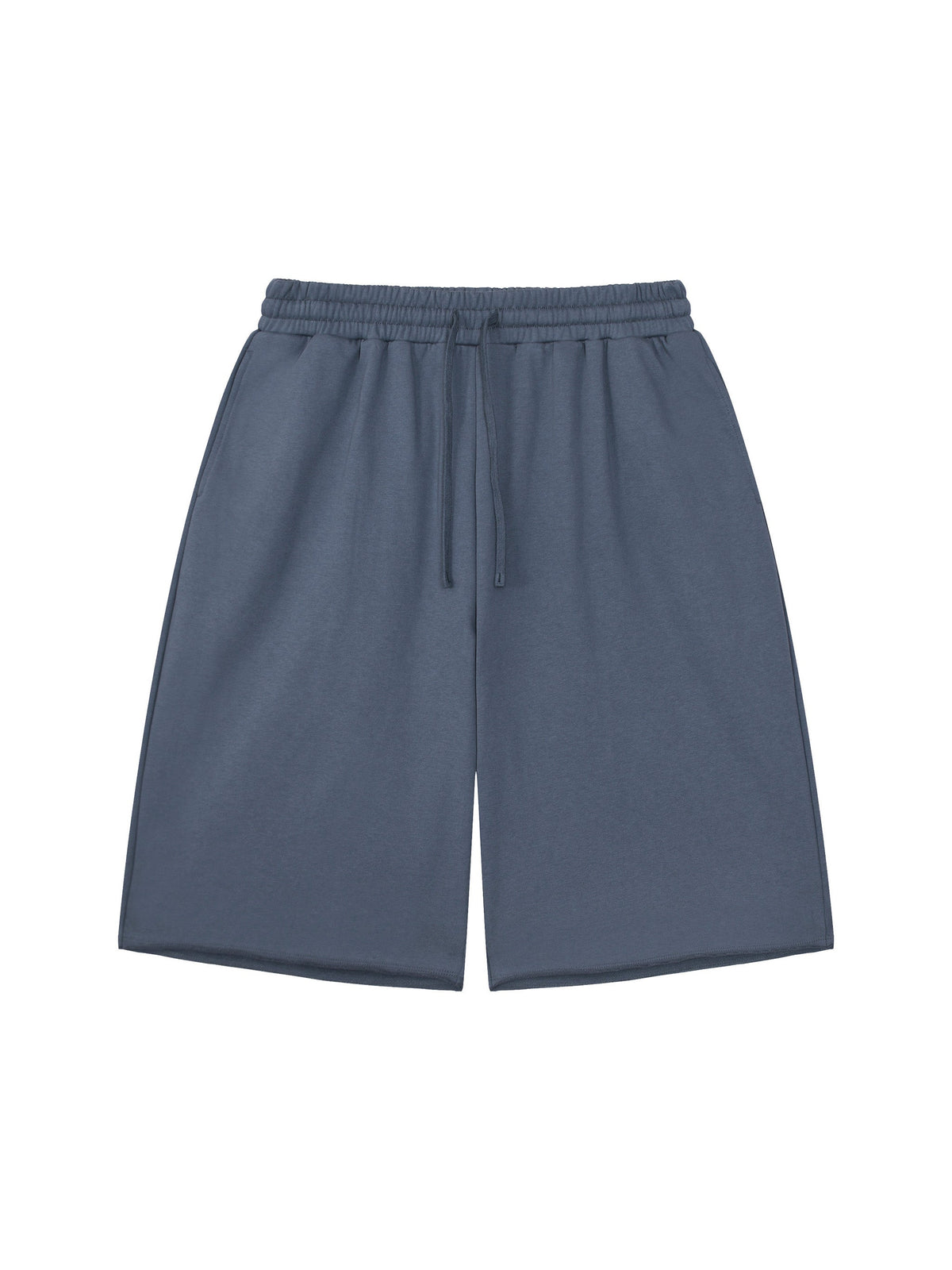 Unisex Loose Raw Edge Shorts
