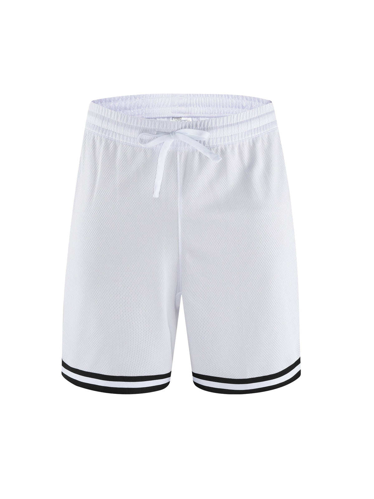 Classic Stripe Trim Basketball Shorts