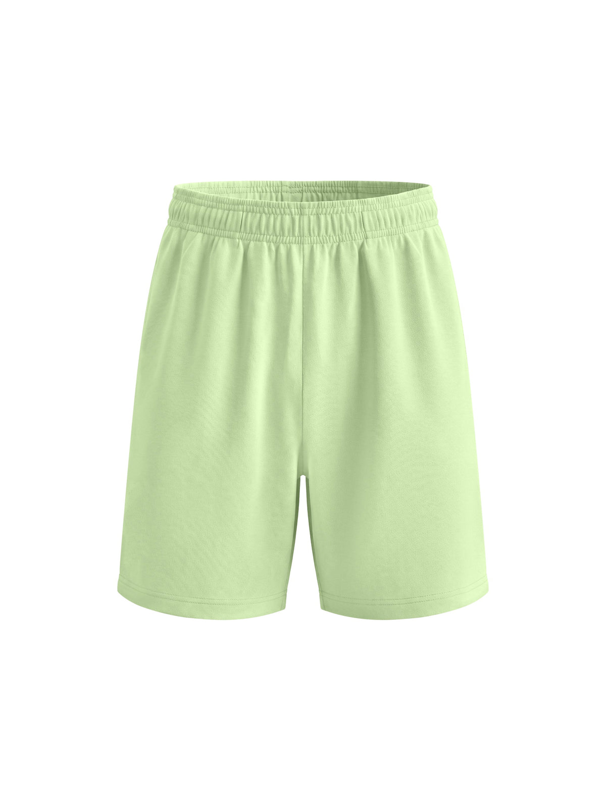 Unisex Cotton Shorts – Light Green