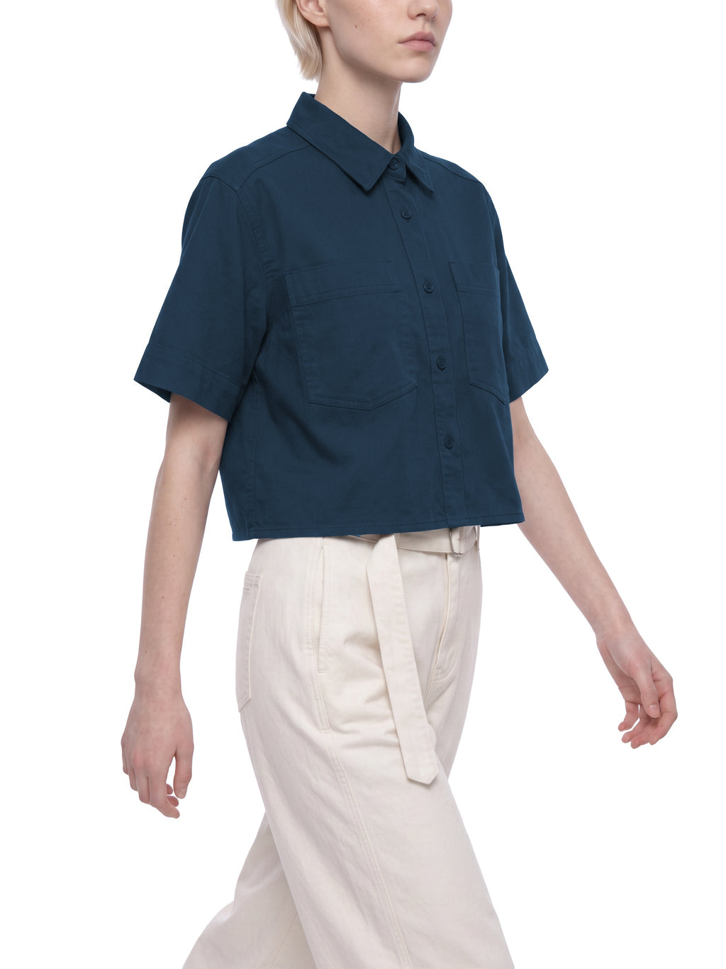 Women’s Crop Short Sleeve Shirt