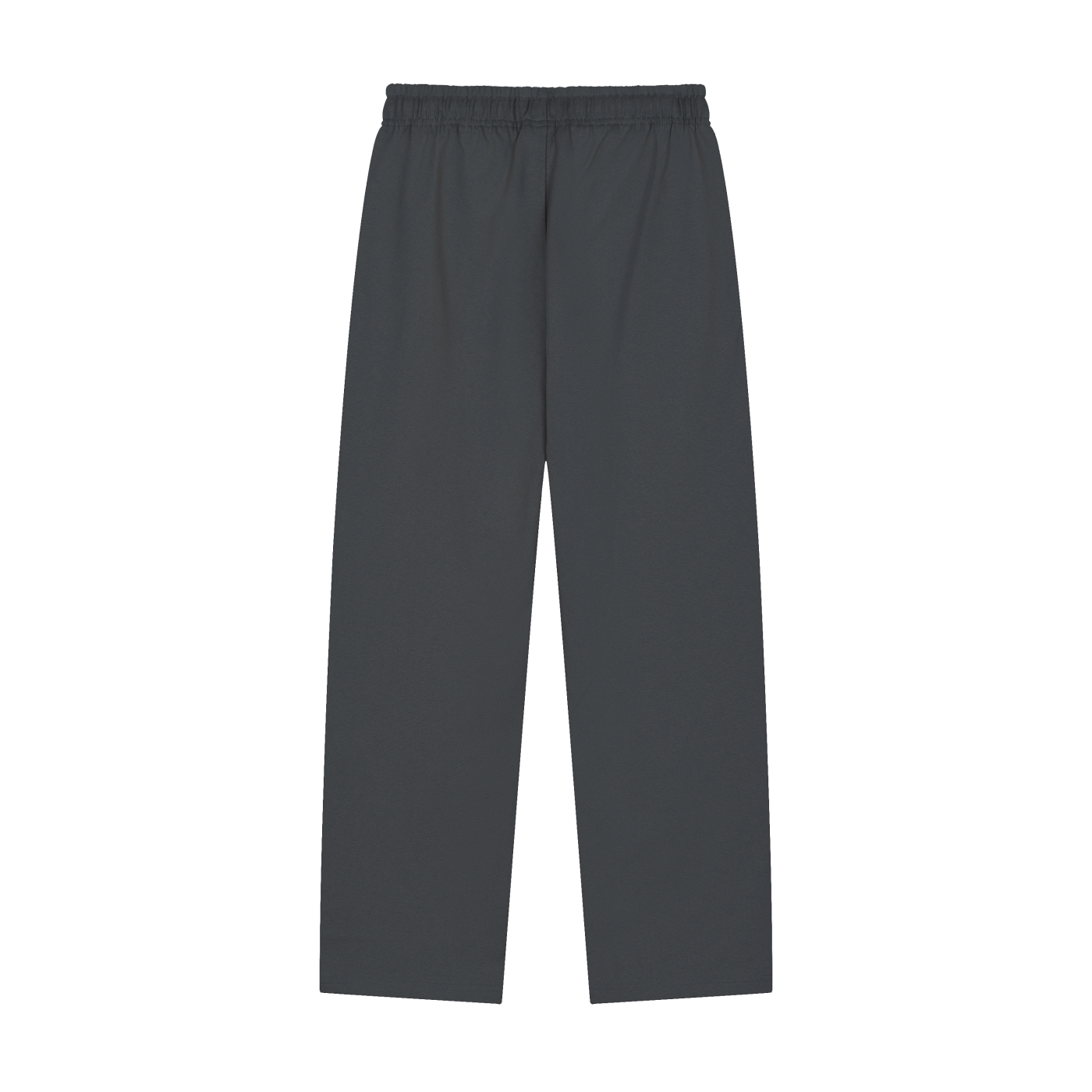 Solid Colour Straight-Leg Sweatpants