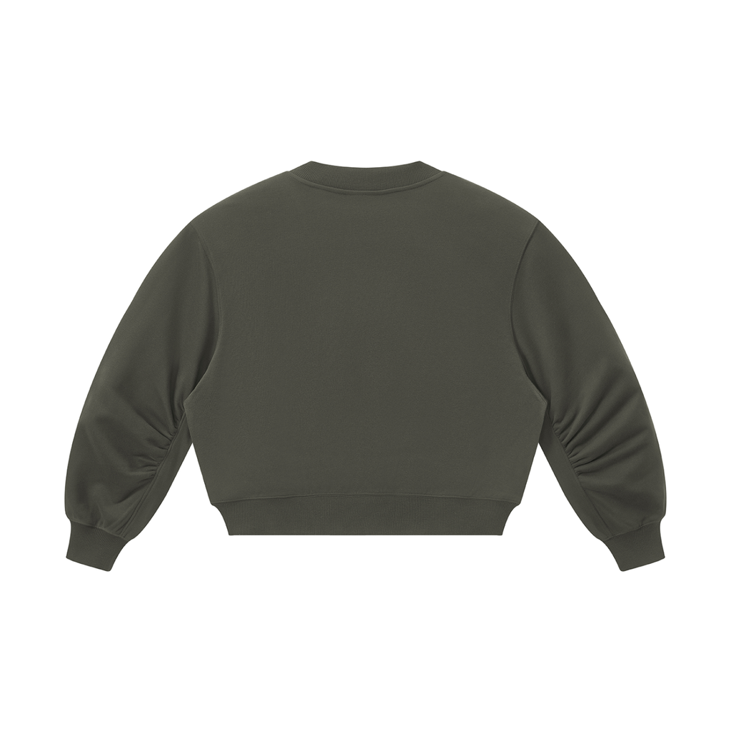 Weekend Mood Women’s Crop V-Neck Sweatshirt