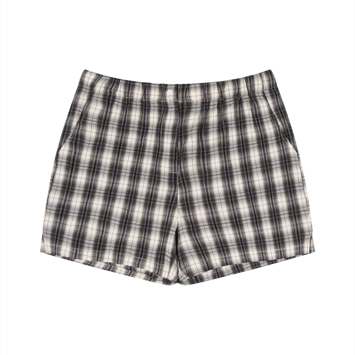 Unisex Plaid Shorts