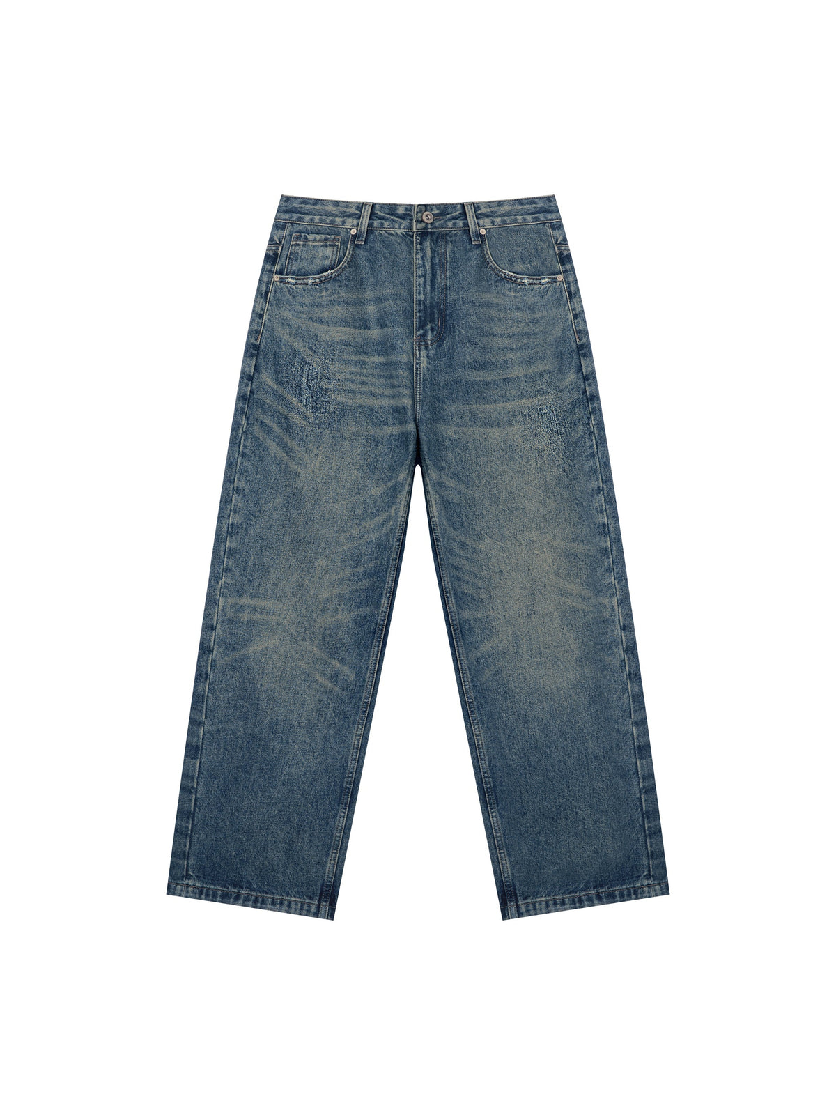 Men's Vintage Wash Denim Jeans