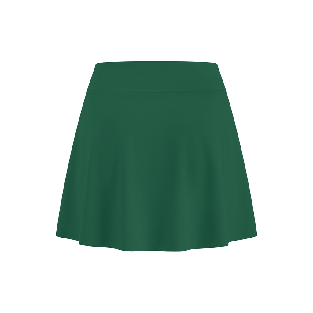 Off Script Women’s Contrast-Stripe Side-Slit A-Line Skirt