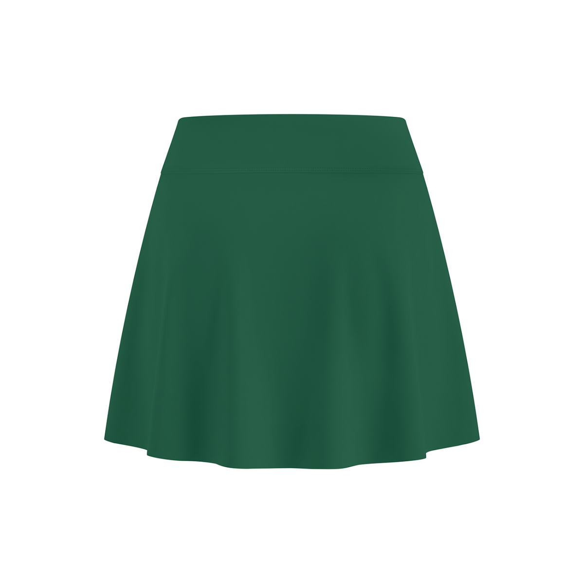 Off Script Women’s Contrast-Stripe Side-Slit A-Line Skirt