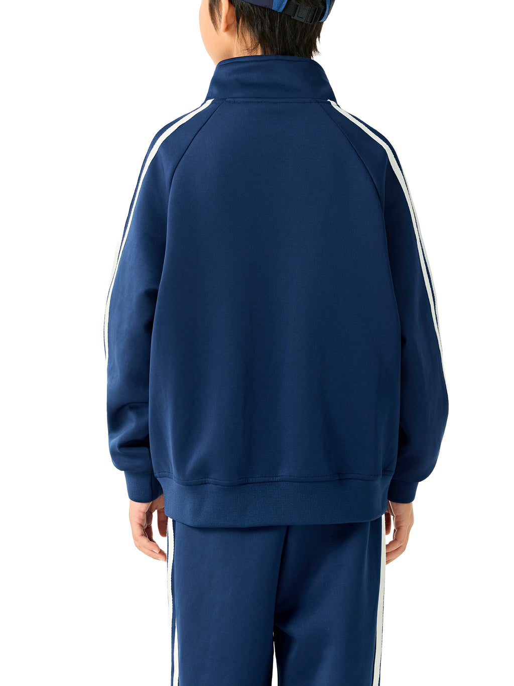 Kids' Contrast-Tape Coach Jacket