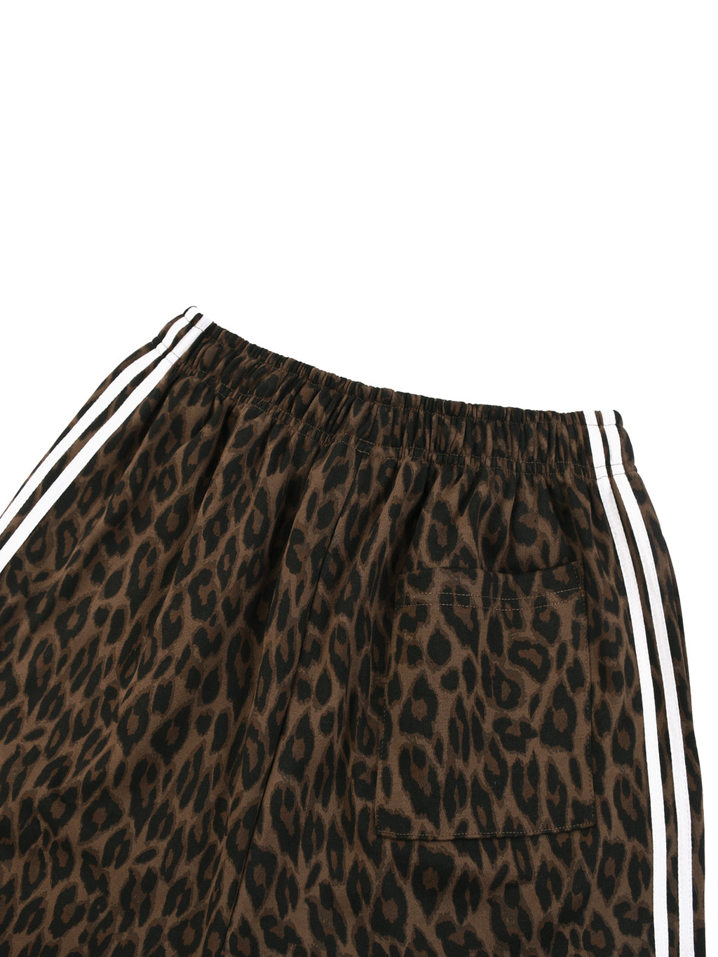 Unisex Heavyweight Leopard Drawstring Shorts