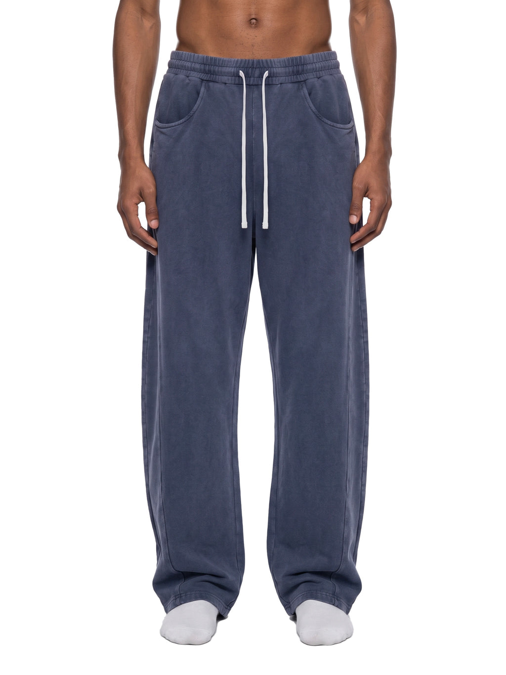 Unisex Mineral Wash Barrel Sweatpants