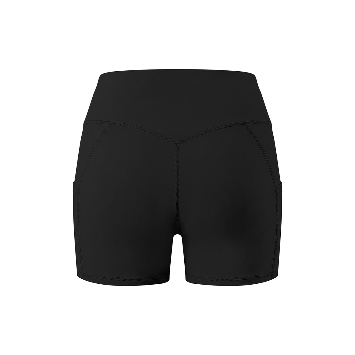 Off Script Women’s High-Rise Side-Pocket Yoga Shorts