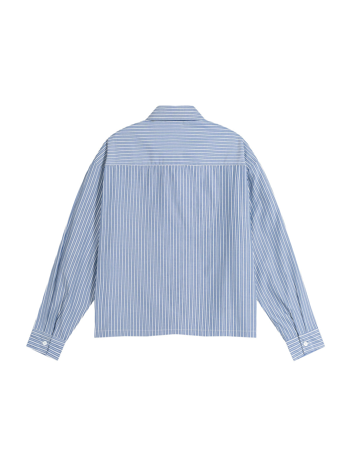 Unisex Boxy Striped Shirt