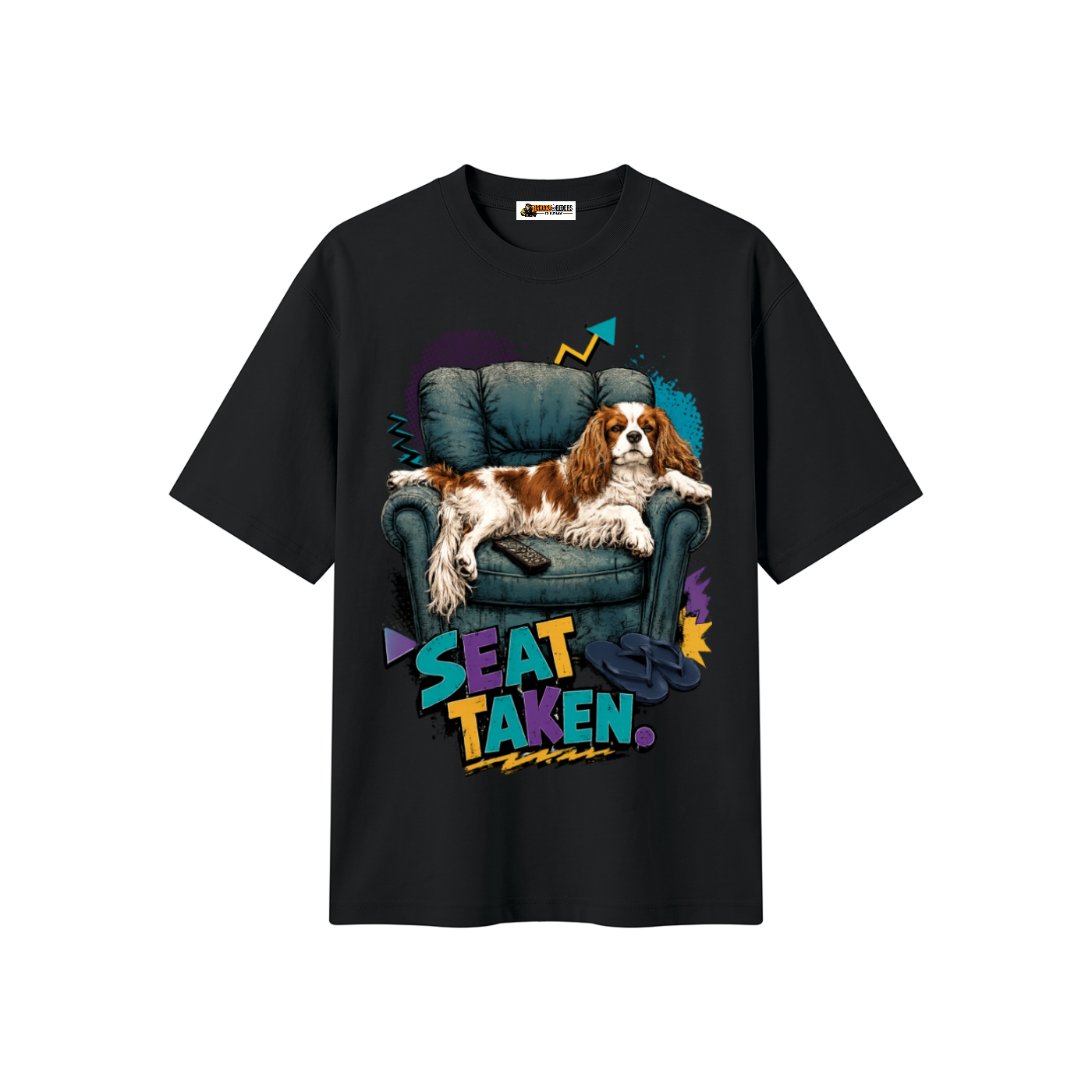 Seat Taken Unisex Heavyweight Oversized T-Shirt