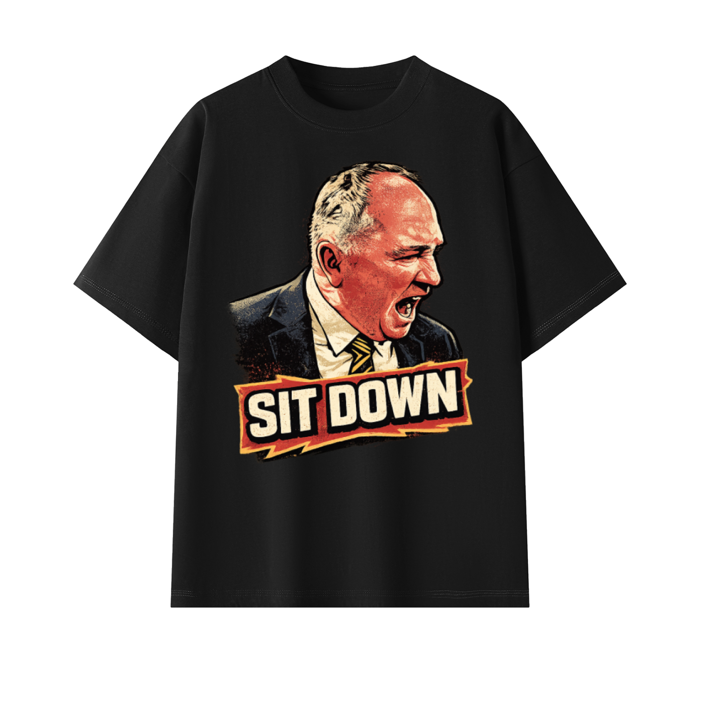 Sit Down Unisex Oversized T-Shirt