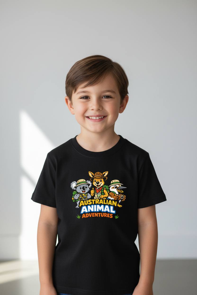 Aussie Animal Adventures Kids’ T-Shirt