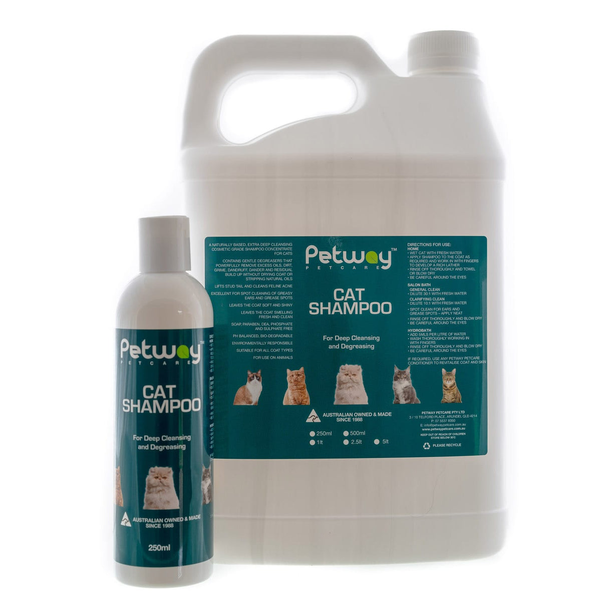 Petway Cat Shampoo 2.5L