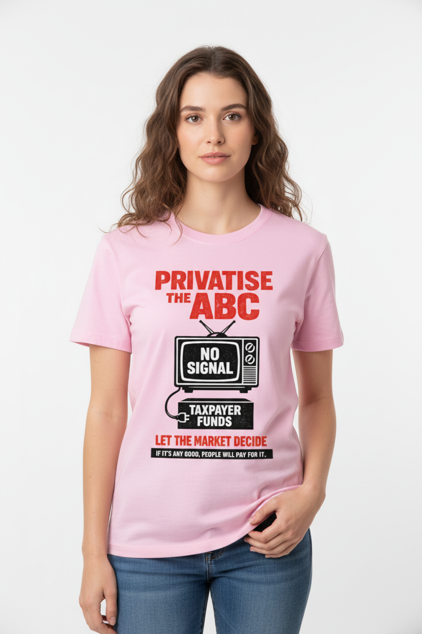 Privatise The ABC Heavyweight Drop Shoulder Cotton T-Shirt