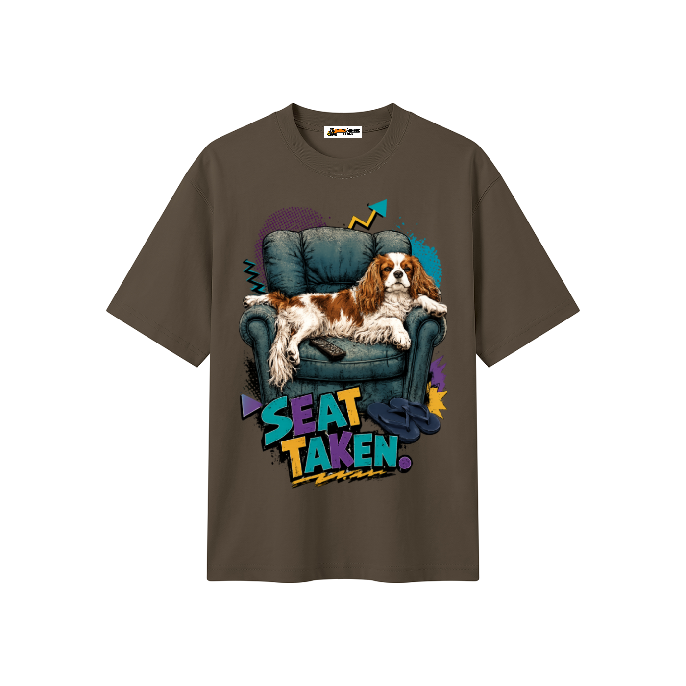 Seat Taken Unisex Heavyweight Oversized T-Shirt