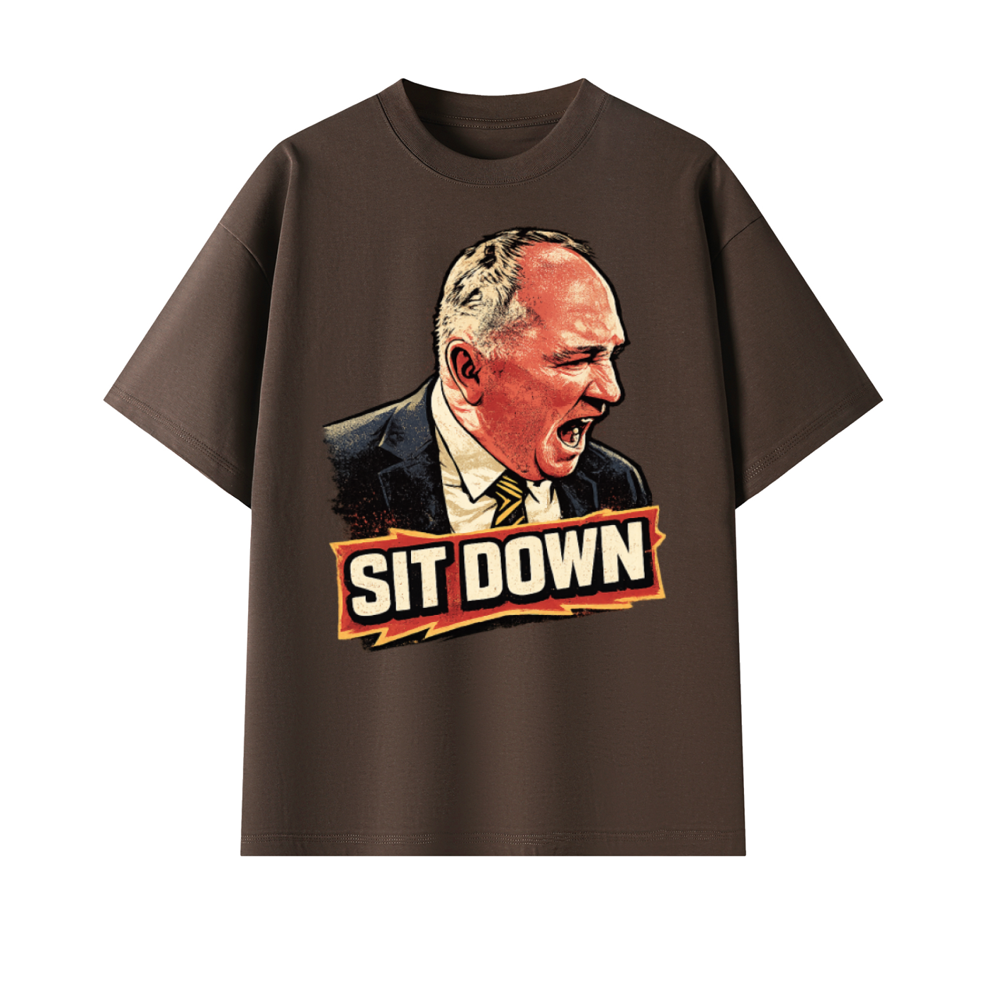 Sit Down Unisex Oversized T-Shirt