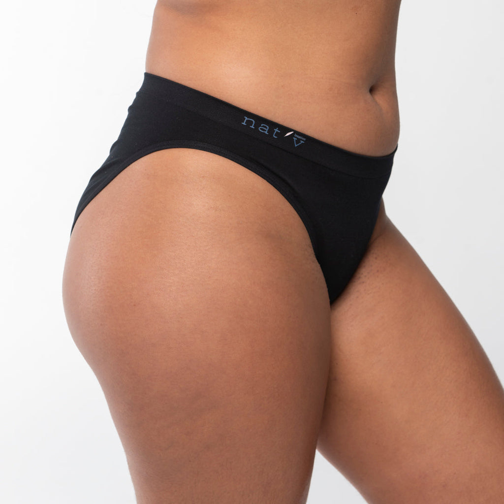 Callie Modal Bikini Brief Underwear - Black