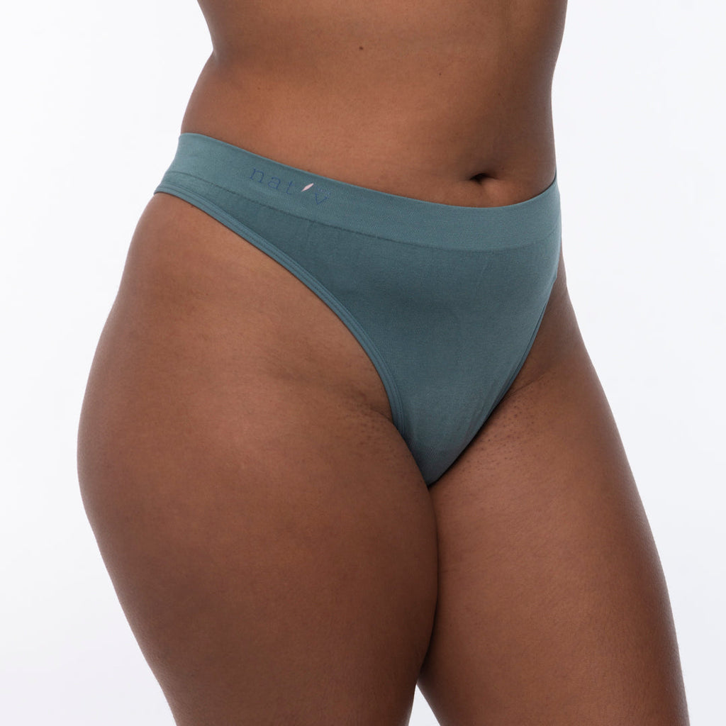 Cheeky Modal G-String Underwear - Blue