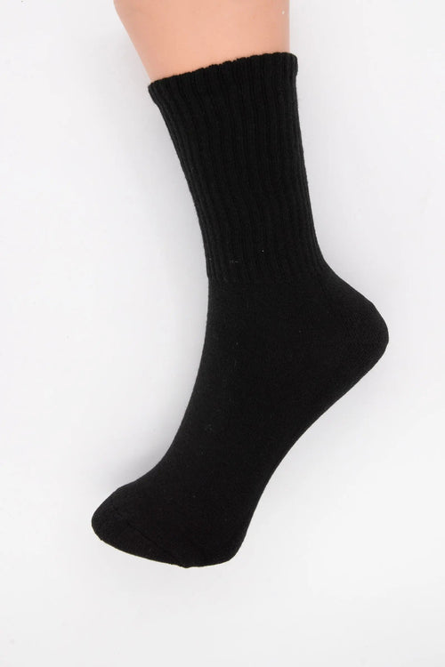 6 Pairs Cushioned Cotton Crew Sports Heavy Duty Work Socks