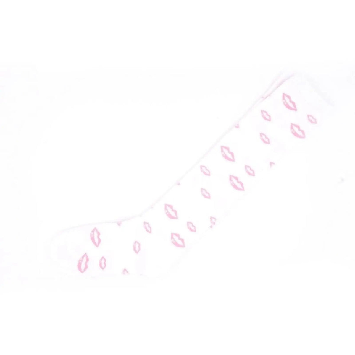 Rosy Lips Ladies White Knee High Socks Long Womens AU Stock