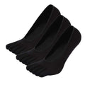 Womens Mens 3 Pairs Toe Sockettes No Show Five Fingers Cotton Socks