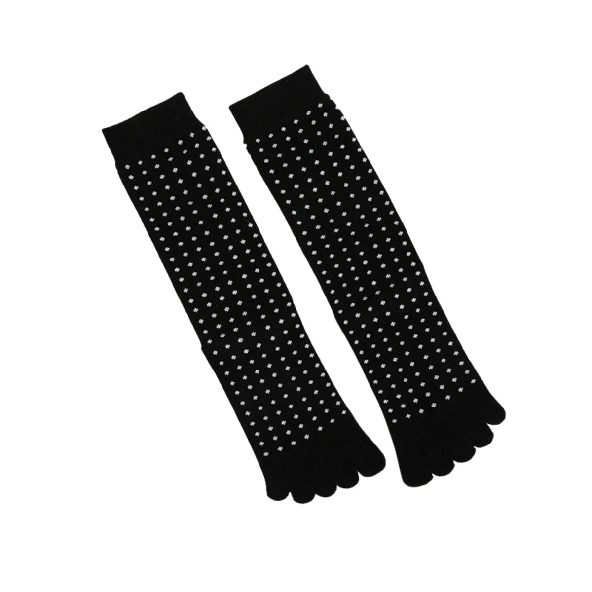 Casual Black Diamond Toe Socks Gift Box