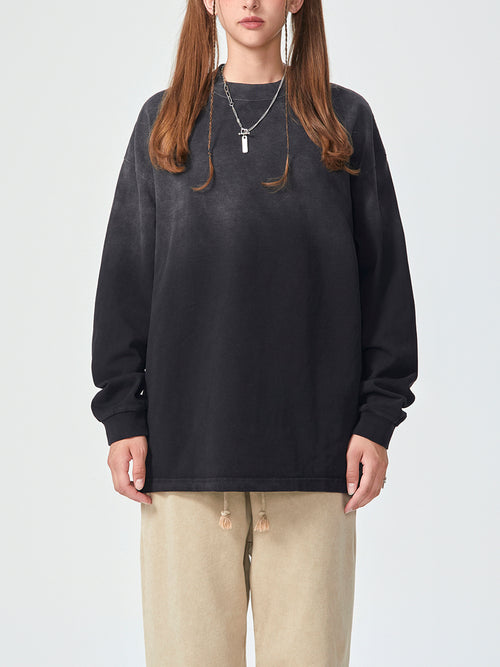 Gradient Washed Long Sleeve T-Shirt gallery view