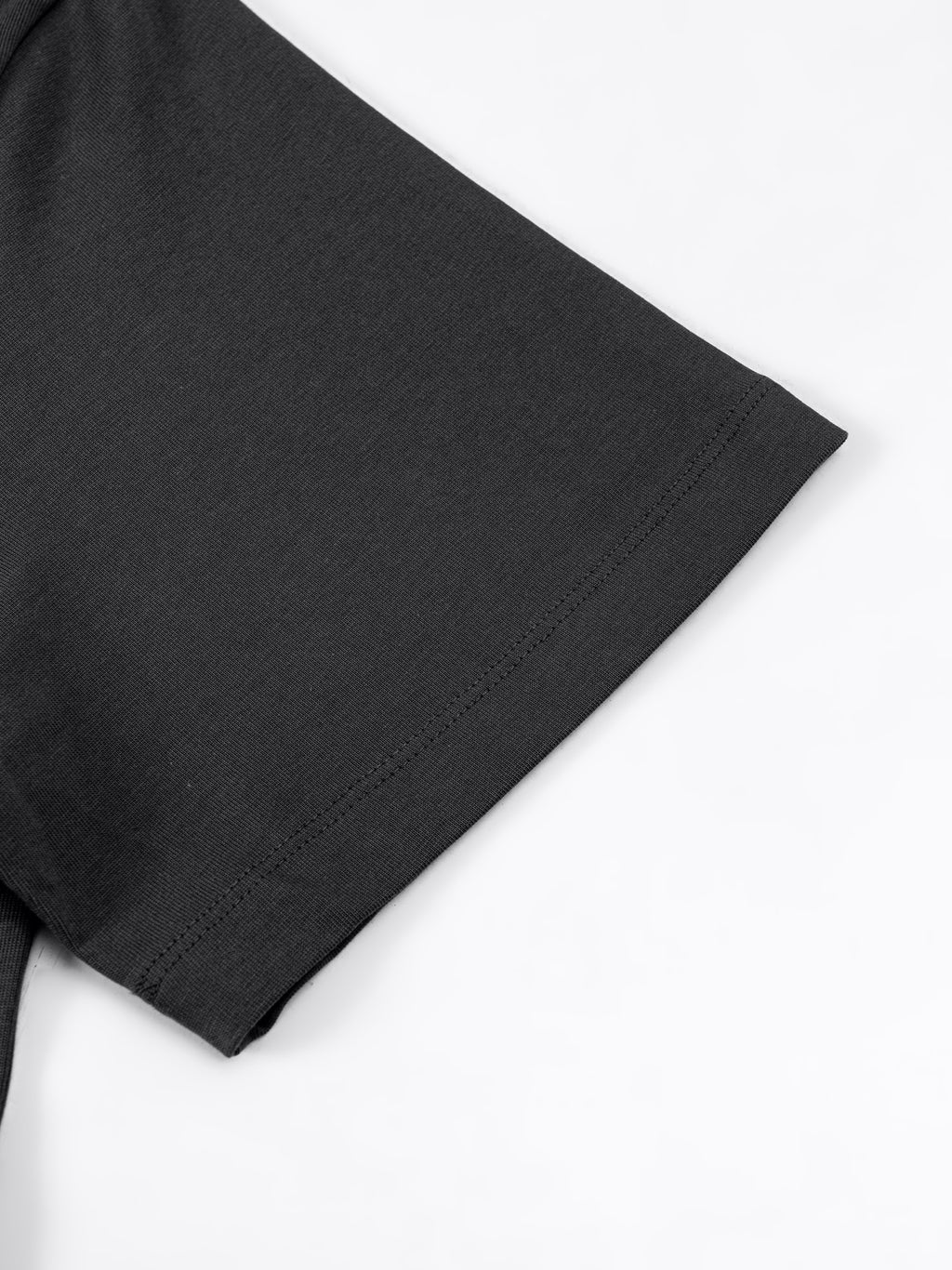 Heavyweight Earth Tone T-Shirt sleeve detail