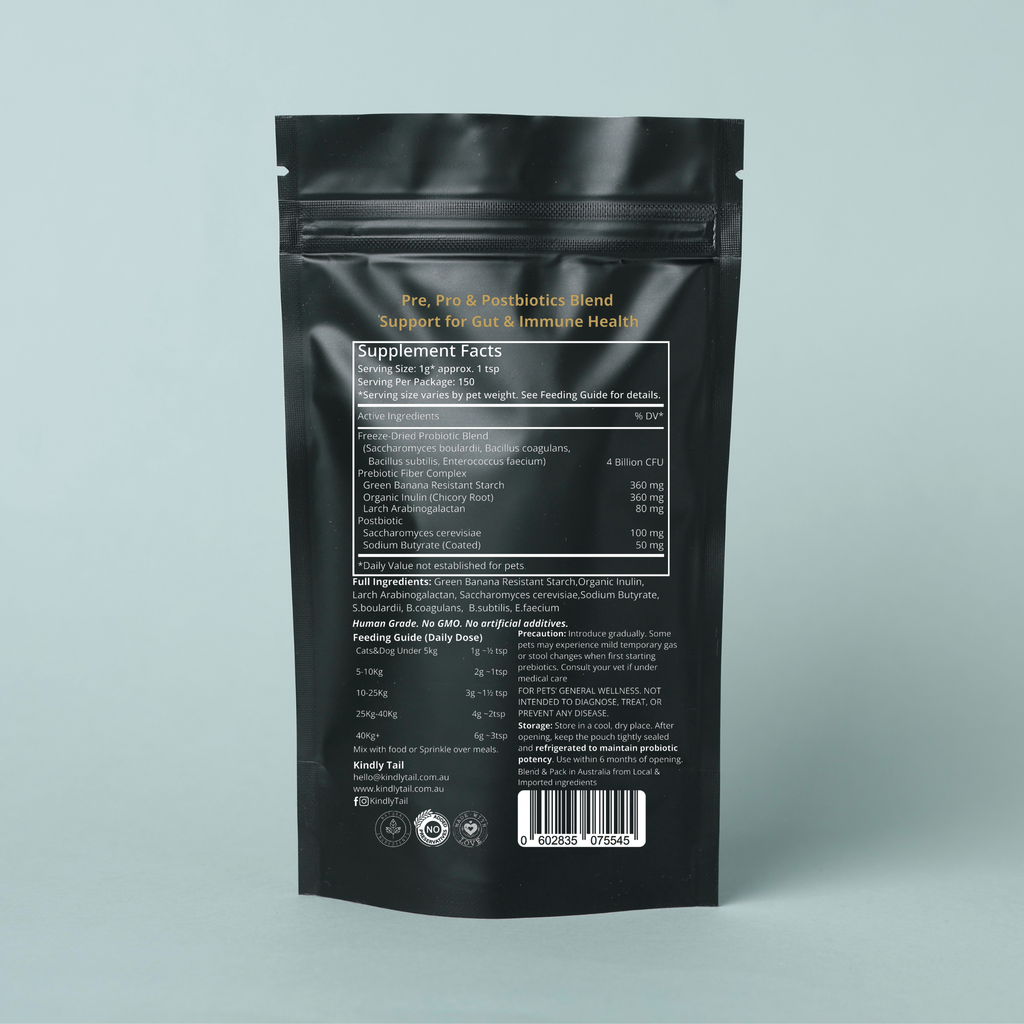 Synbiotic 3.0 Pre + Pro + Postbiotic Support for Dogs & Cats