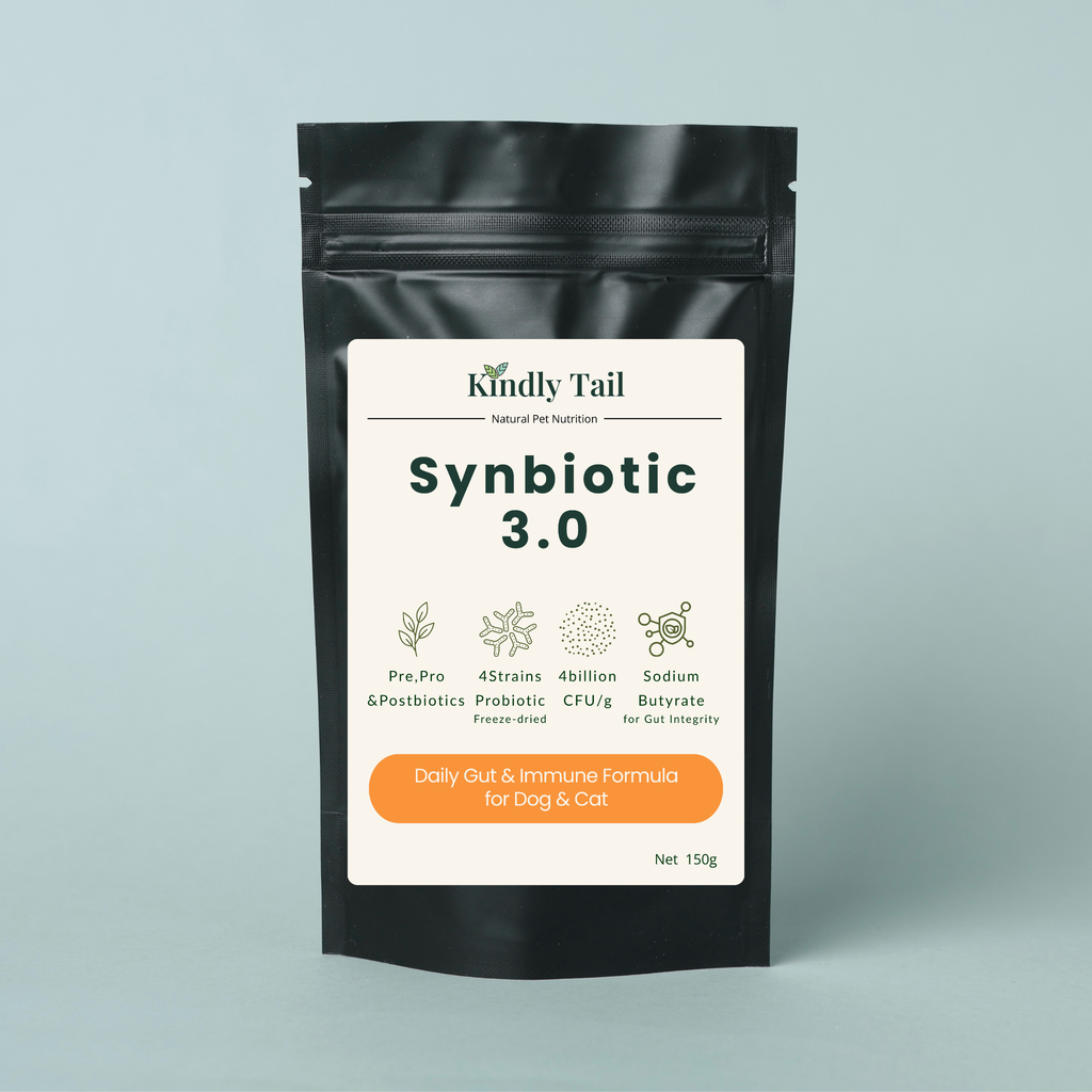 Synbiotic 3.0 Pre + Pro + Postbiotic Support for Dogs & Cats