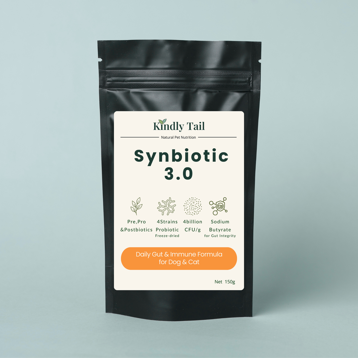 Synbiotic 3.0 Pre + Pro + Postbiotic Support for Dogs & Cats