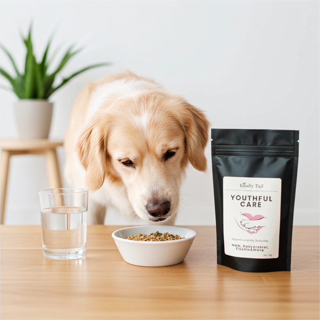 Youthful Care Blend For Dog and Cat with NMN, Resveratrol, Fisetin& More