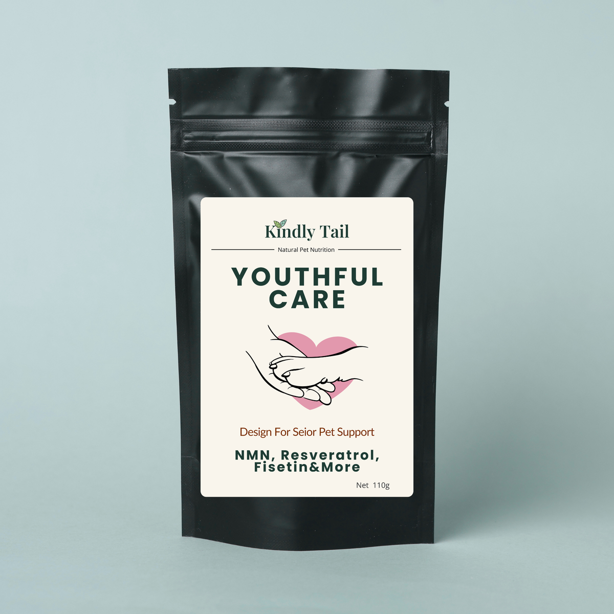Youthful Care Blend For Dog and Cat with NMN, Resveratrol, Fisetin& More