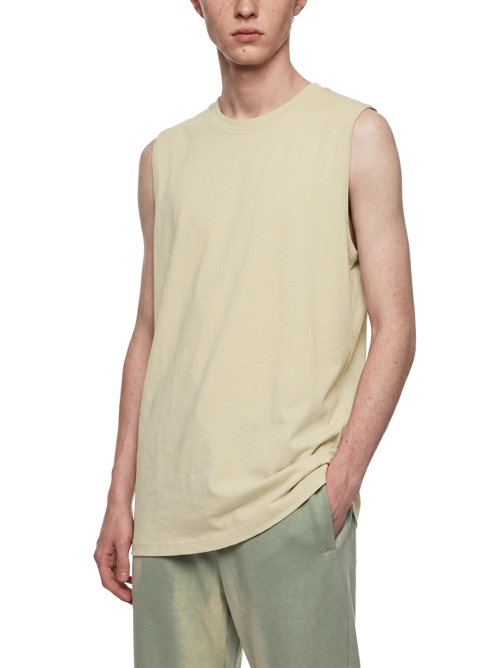 Men’s Oversized Cotton Tank Top