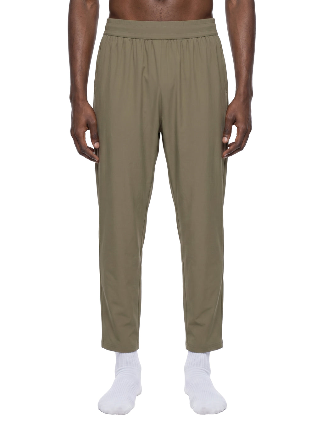 Men’s Straight Leg Elastic Waist Pants