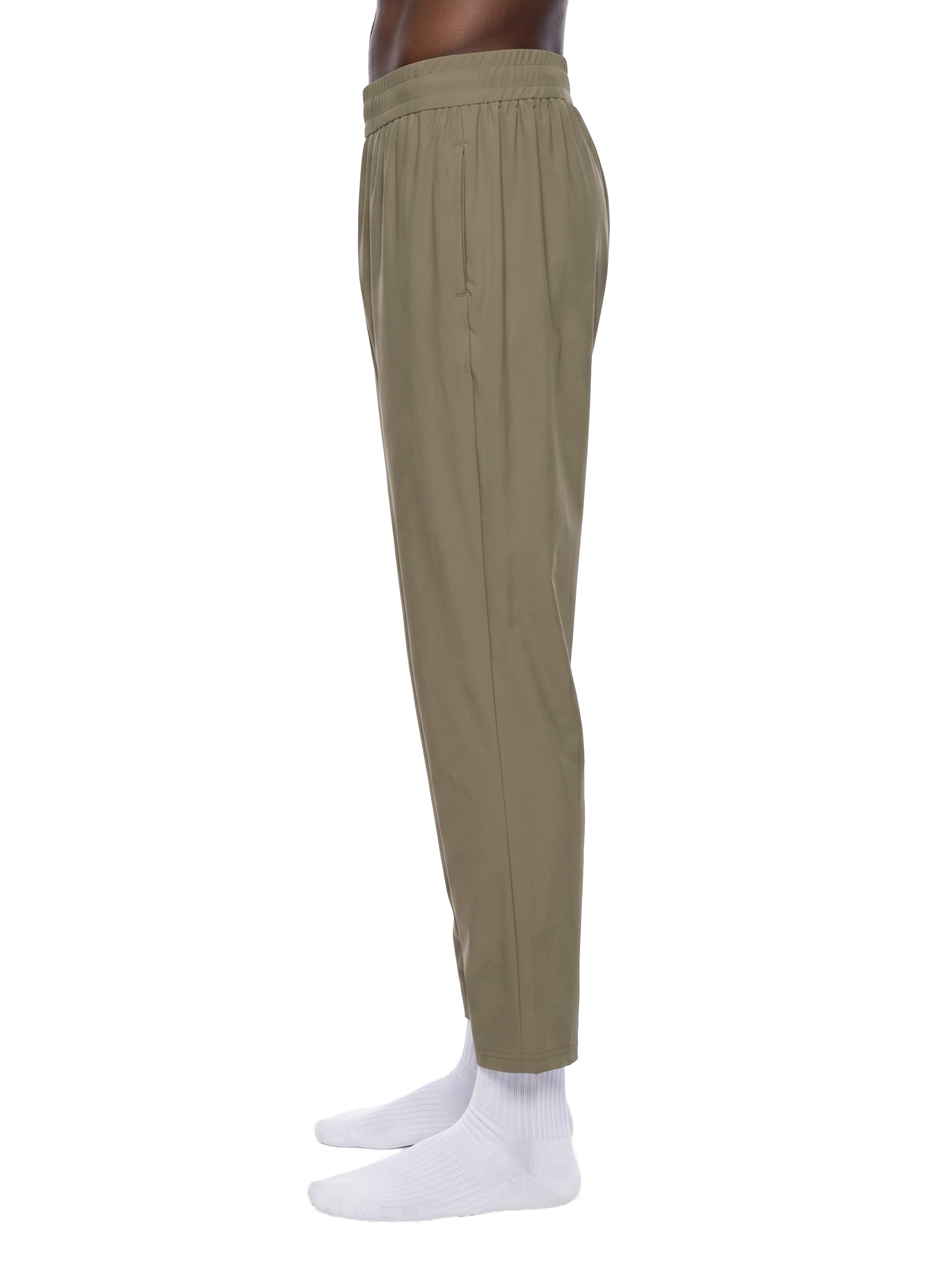 Men’s Straight Leg Elastic Waist Pants