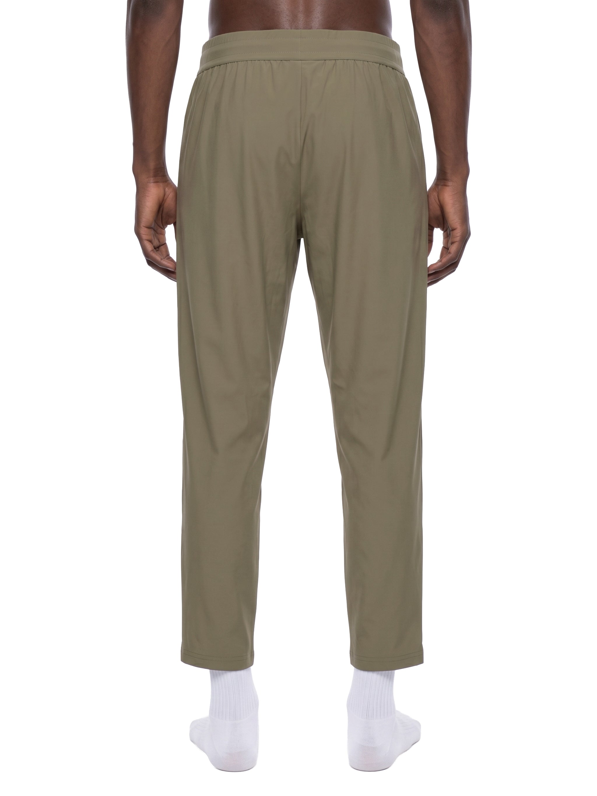 Men’s Straight Leg Elastic Waist Pants
