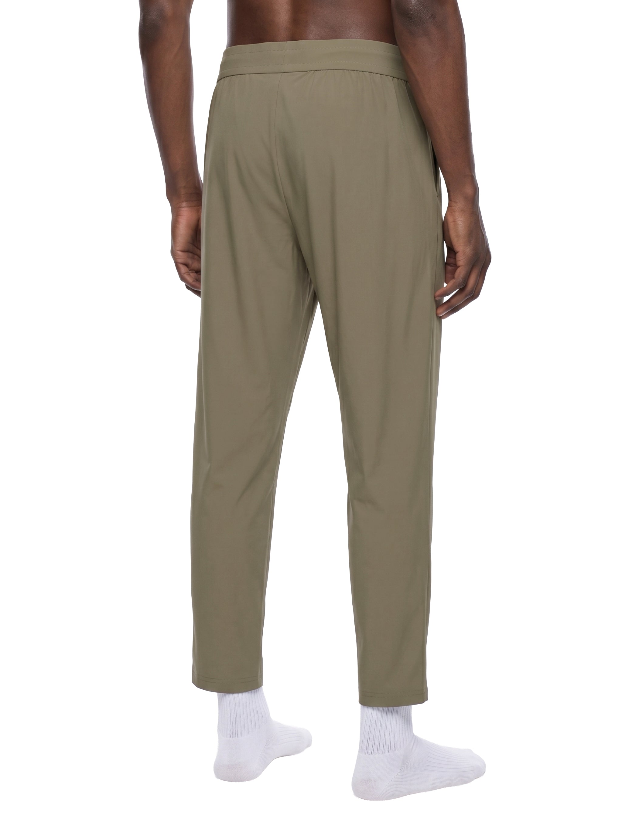 Men’s Straight Leg Elastic Waist Pants