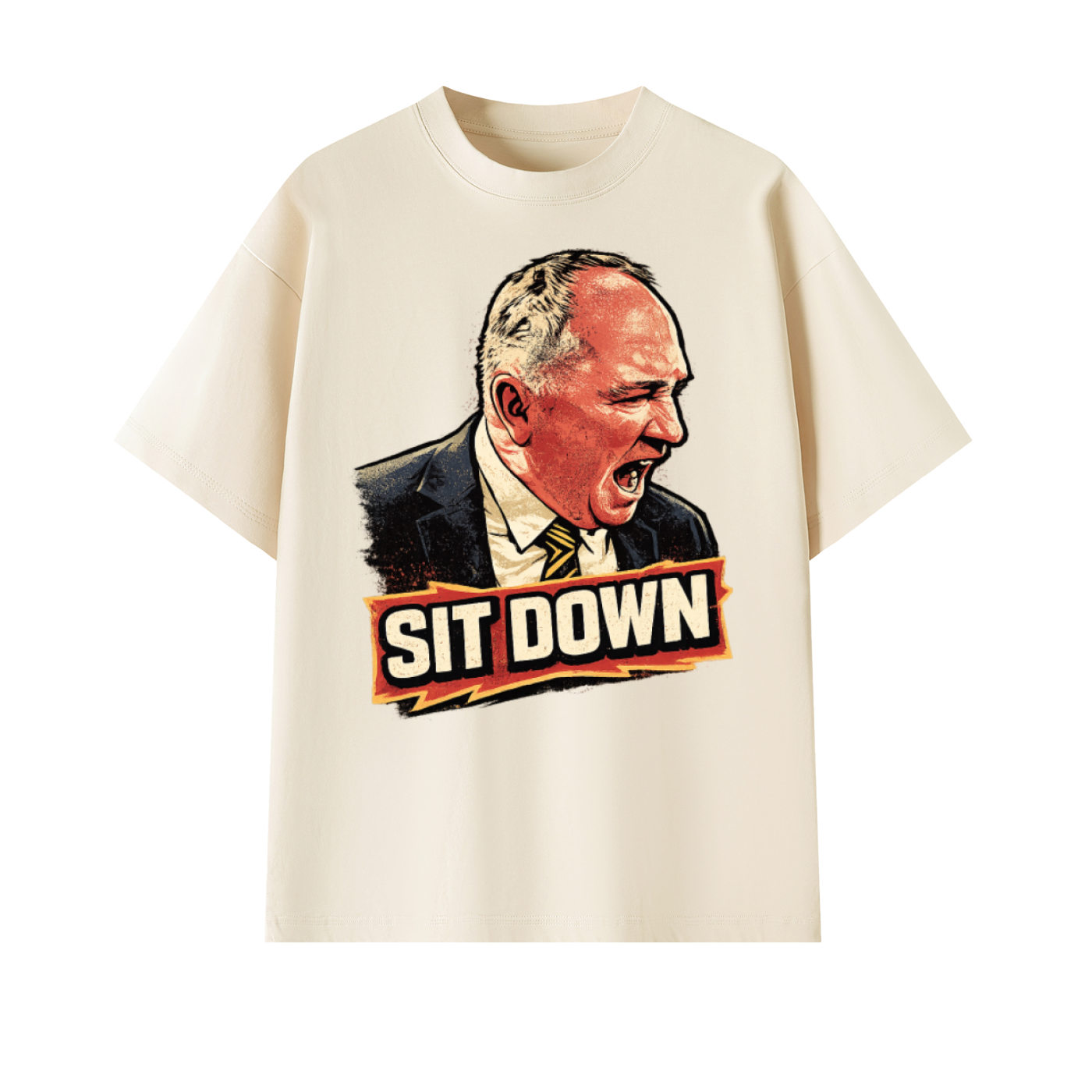 Sit Down Unisex Oversized T-Shirt