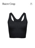 Racer Crop Modal Wire-Free Bralette - Black