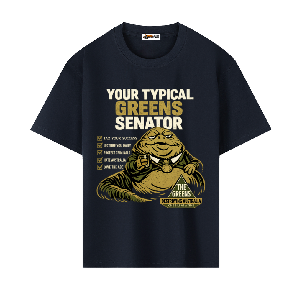 Greens Senator Heavyweight Drop-Shoulder Cotton T-Shirt