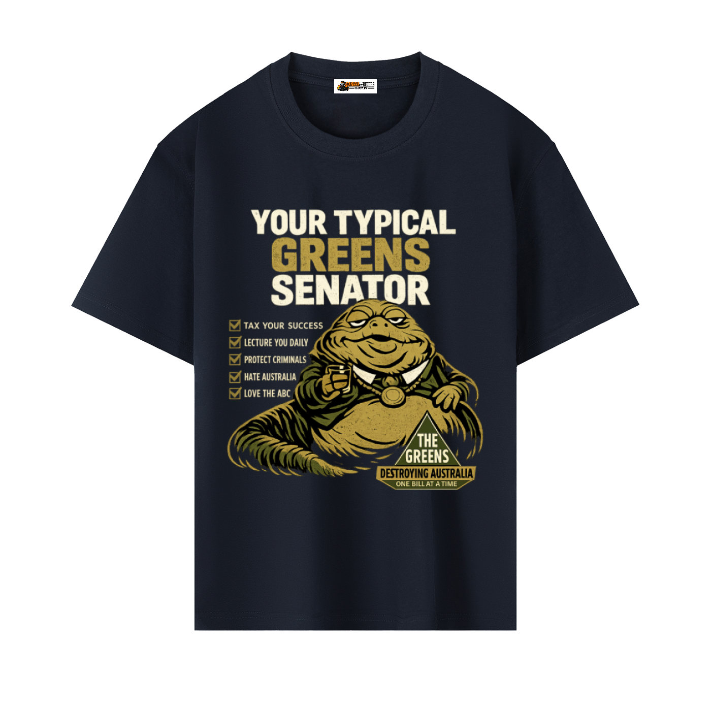 Greens Senator Heavyweight Drop-Shoulder Cotton T-Shirt